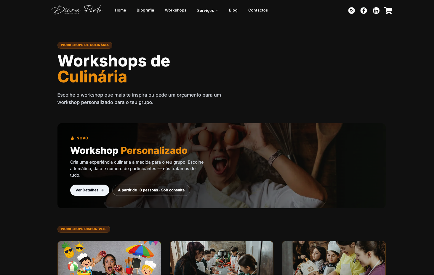 Chef Diana Pinto screenshot
