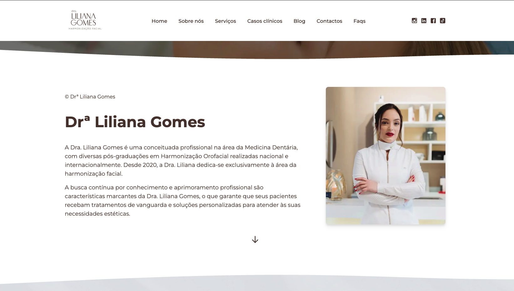Dra. Liliana Gomes screenshot